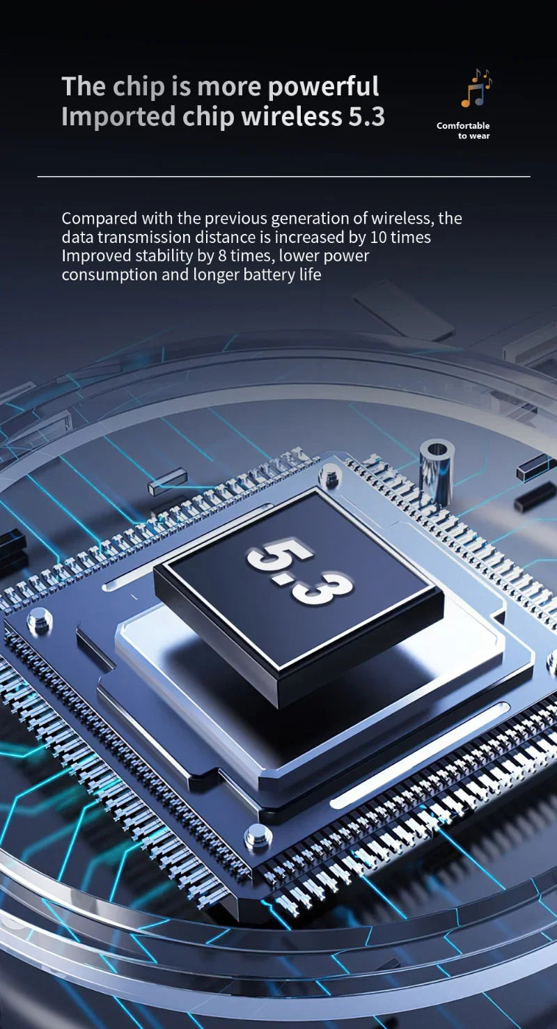 Xiaomi MIJIA Air 7 Écouteurs TWS Bluetooth HiFi Étanches Micro Réduction Bruit