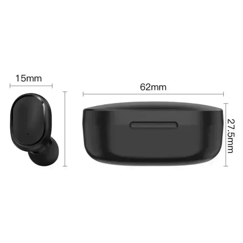 Écouteurs Bluetooth TWS E6S Anti Bruit Sans Fil Avec Microphone